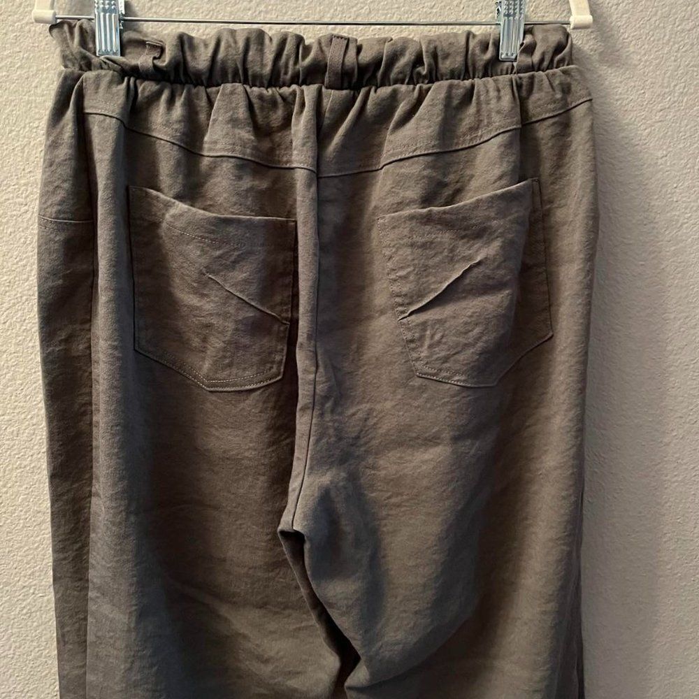 WOMEN'S olive joggers pants - SIZE 12 - Picture 3 of 10